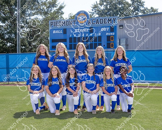 2025-2026 MS Softball Team & Individual