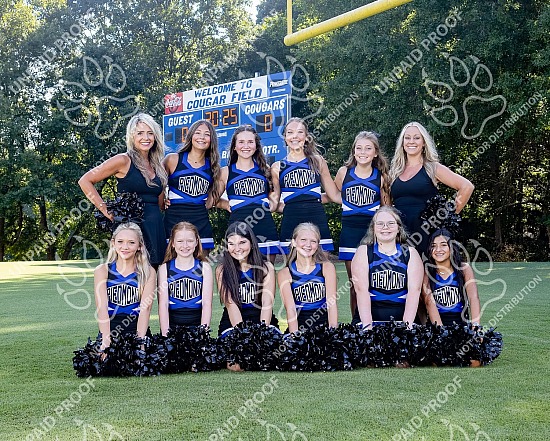 2025-2026 MS Cheer Team & Individual